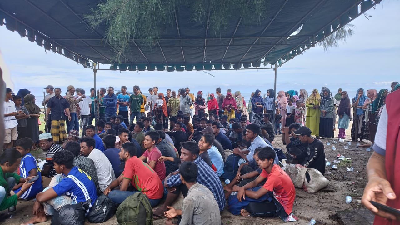 Pengungsi Rohingya tiba di Aceh Utara